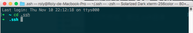 配置多个SSH-Key1